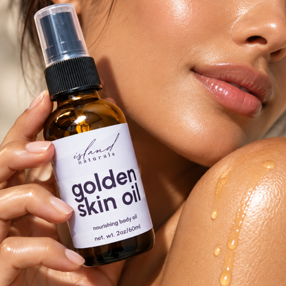 Golden Skin Oil  -Vanilla Almonds Original