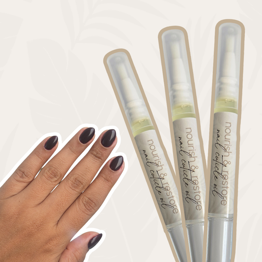 Natural cuticle oil with 15 fragrances for nail and cuticle hydration – nourishing nail care by Island Naturals PR