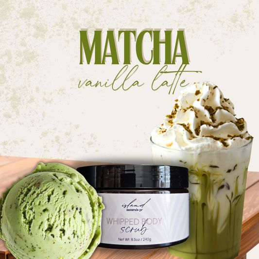Matcha Vanilla Latte Scrub