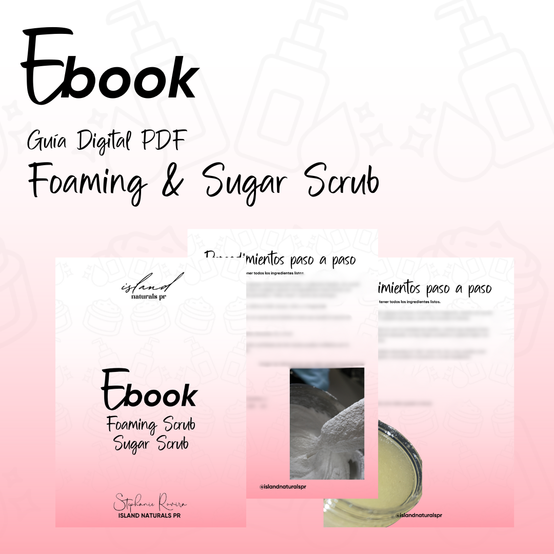 Foaming Scrub & Sugar Scrubs Ebook