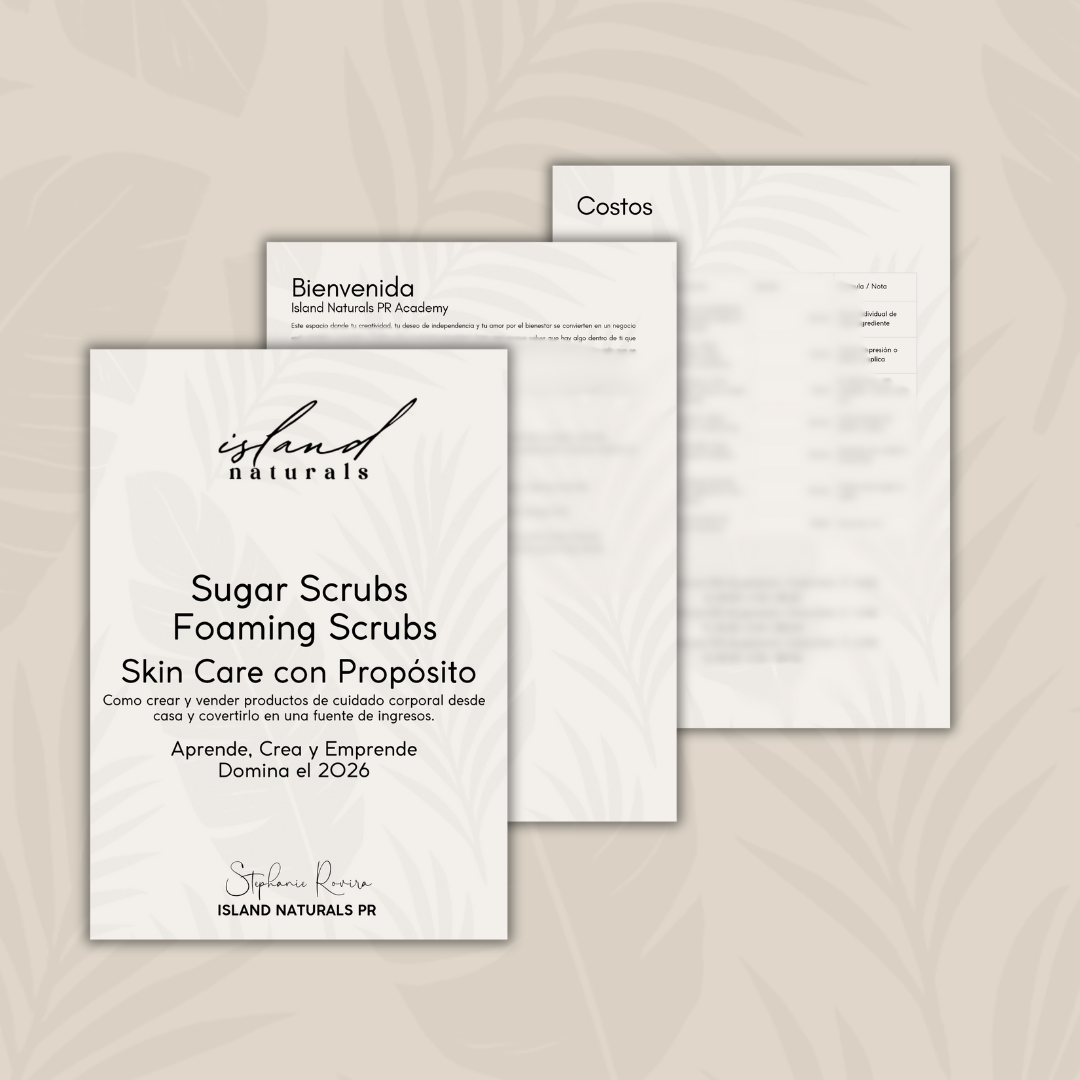 Foaming Scrub / Sugar Scrubs Ebook