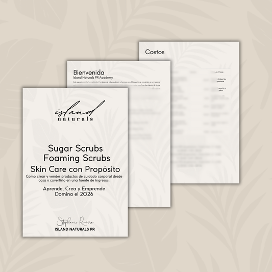 Foaming Scrub / Sugar Scrubs Ebook